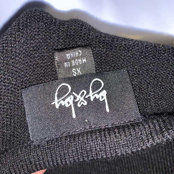 NWT black sweater dress with sleeves - Picture 4 of 4